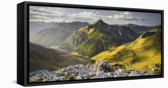 Namloser Wetterspitze, Steinjšchl, Lechtal Alps, Tyrol, Austria-Rainer Mirau-Framed Premier Image Canvas