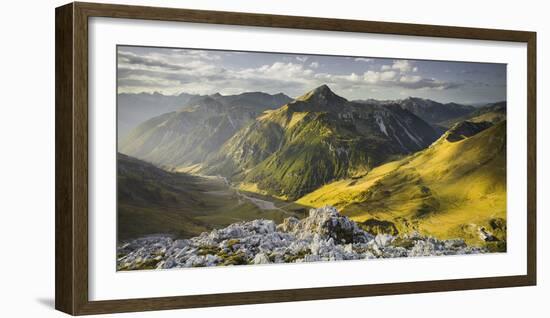 Namloser Wetterspitze, Steinjšchl, Lechtal Alps, Tyrol, Austria-Rainer Mirau-Framed Photographic Print