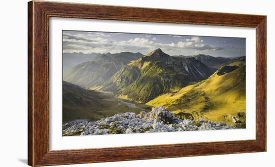 Namloser Wetterspitze, Steinjšchl, Lechtal Alps, Tyrol, Austria-Rainer Mirau-Framed Photographic Print