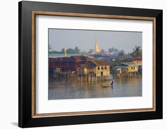 Nampan Village, Inle Lake, Shan State, Myanmar (Burma), Asia-Tuul-Framed Photographic Print