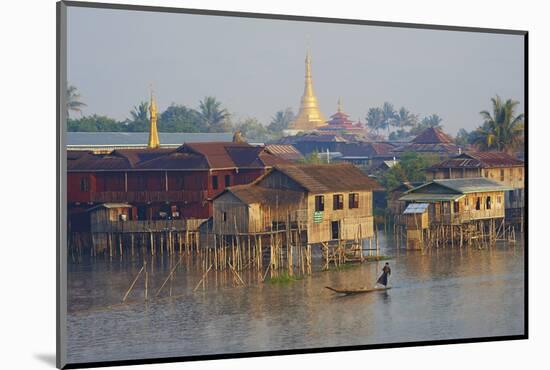 Nampan Village, Inle Lake, Shan State, Myanmar (Burma), Asia-Tuul-Mounted Photographic Print