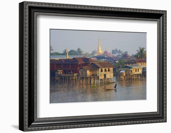 Nampan Village, Inle Lake, Shan State, Myanmar (Burma), Asia-Tuul-Framed Photographic Print