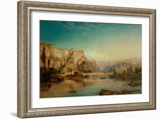 Namur, Belgium, 1878 (Oil on Canvas)-James Webb-Framed Giclee Print