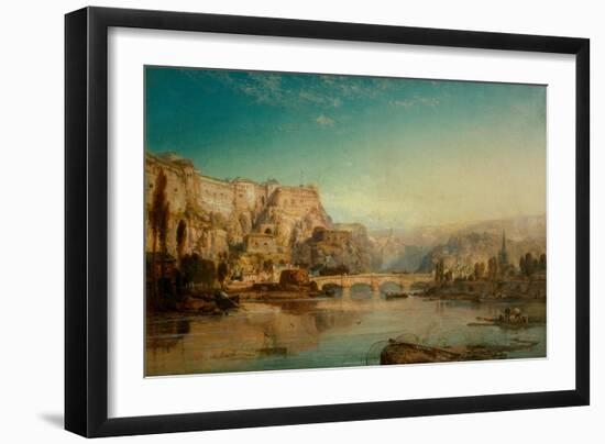 Namur, Belgium, 1878 (Oil on Canvas)-James Webb-Framed Giclee Print