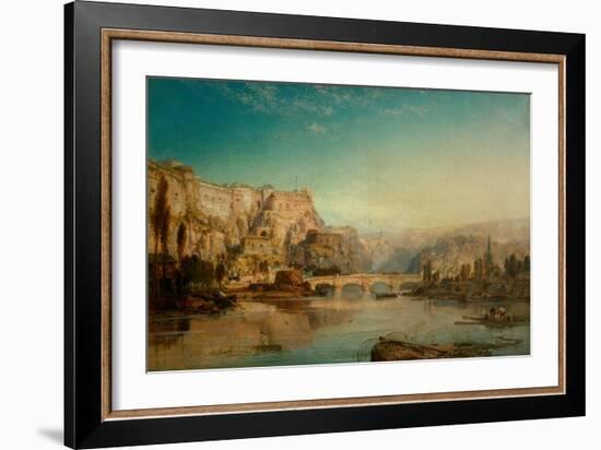 Namur, Belgium, 1878 (Oil on Canvas)-James Webb-Framed Giclee Print