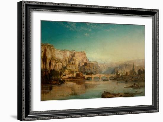 Namur, Belgium, 1878 (Oil on Canvas)-James Webb-Framed Giclee Print