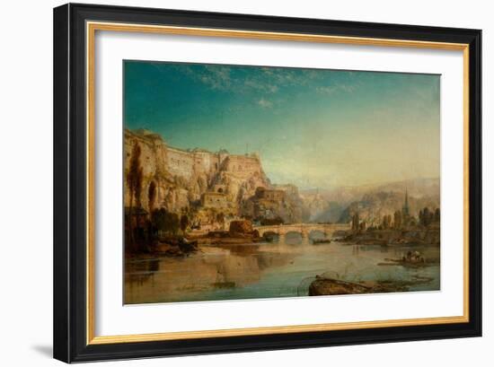 Namur, Belgium, 1878 (Oil on Canvas)-James Webb-Framed Giclee Print