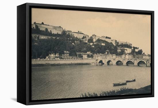 'Namur Citadelle et Pont de Jambes', c1900-Unknown-Framed Premier Image Canvas