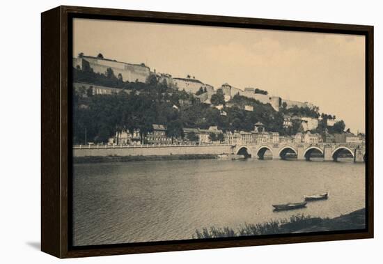 'Namur Citadelle et Pont de Jambes', c1900-Unknown-Framed Premier Image Canvas