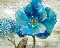 Blue Poppy Poem II-Nan-Art Print
