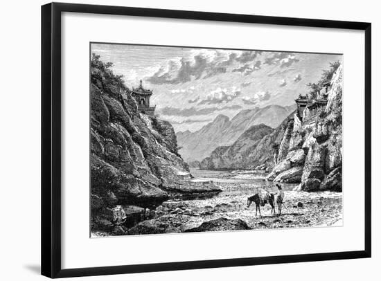 Nan-Kow, Gate of the Great Wall, from Pata-Ling, C1890-null-Framed Giclee Print