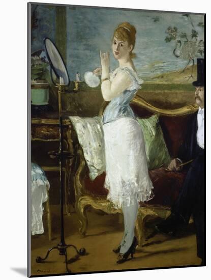 Nana, 1877-Edouard Manet-Mounted Giclee Print