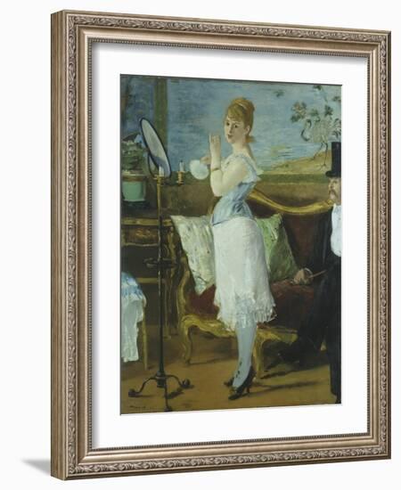 Nana-Edouard Manet-Framed Giclee Print