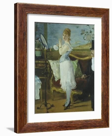 Nana-Edouard Manet-Framed Giclee Print