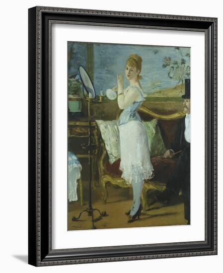 Nana-Edouard Manet-Framed Giclee Print