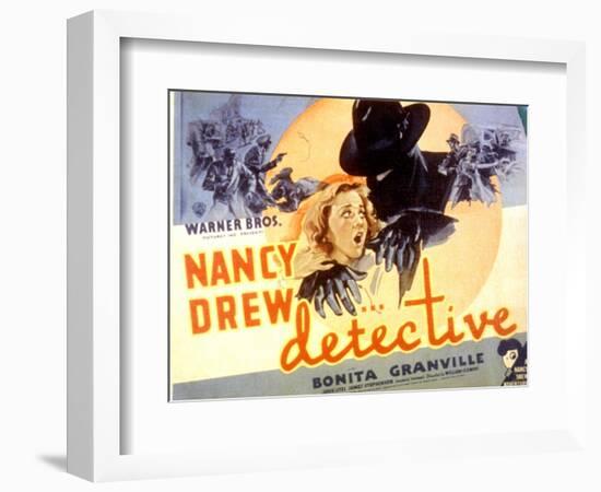 Nancy Drew - Detective, Bonita Granville, 1938-null-Framed Art Print