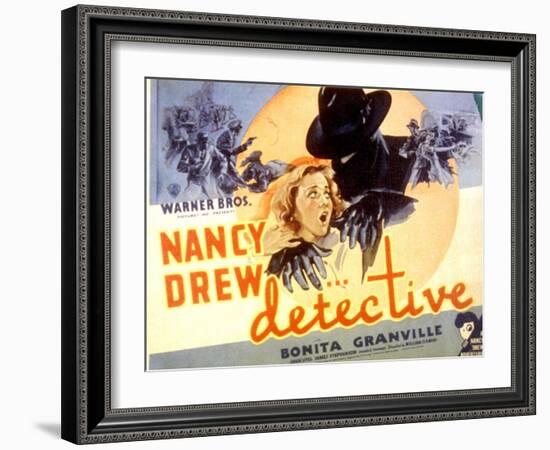 Nancy Drew - Detective, Bonita Granville, 1938-null-Framed Art Print