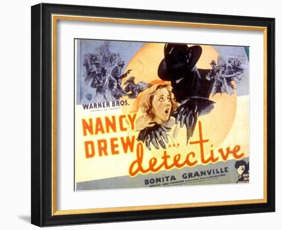 Nancy Drew - Detective, Bonita Granville, 1938-null-Framed Art Print