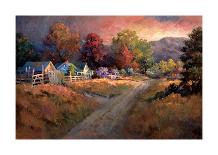 Rural Vista III-Nancy Lund-Stretched Canvas