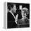 Nancy Reagan Proudly Watches as Her Husband Ronald Reagan Takes the Oath of Office-null-Framed Premier Image Canvas