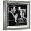 Nancy Reagan Proudly Watches as Her Husband Ronald Reagan Takes the Oath of Office-null-Framed Photographic Print