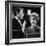 Nancy Reagan Proudly Watches as Her Husband Ronald Reagan Takes the Oath of Office-null-Framed Photographic Print