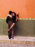 Tango Dancers in Streets of San Miguel De Allende, Mexico-Nancy Rotenberg-Photographic Print