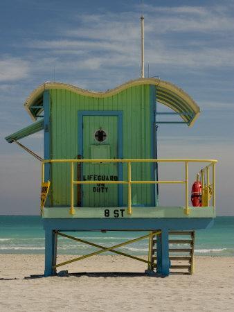 12th Street Lifeguard Tower, Miami Beach, 12th Street Lifeg…