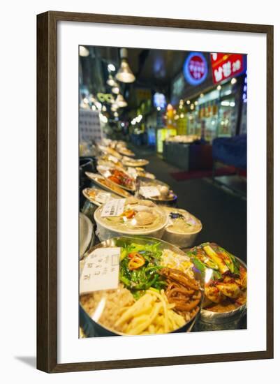 Nandaemun Food Market, Seoul, South Korea, Asia-Christian-Framed Photographic Print