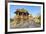 Nandi and Visvanatha temples, Khajuraho Group of Monuments, Madhya Pradesh state, India-G&M Therin-Weise-Framed Photographic Print