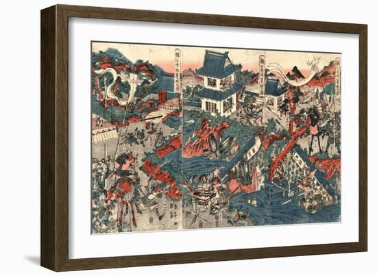 Nanko Akasaka Rojo No Zu-Kubo Shunman-Framed Giclee Print