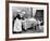 Nanny and Child Playing Hide and Go Seek-null-Framed Photo