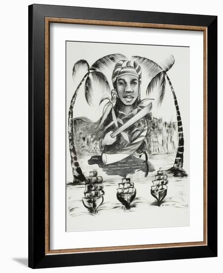 Nanny of the Maroons-Ikahl Beckford-Framed Giclee Print