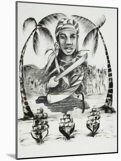 Nanny of the Maroons-Ikahl Beckford-Mounted Giclee Print