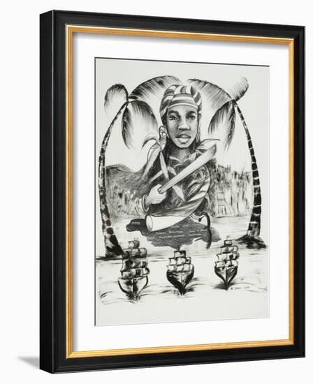 Nanny of the Maroons-Ikahl Beckford-Framed Giclee Print