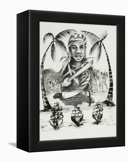 Nanny of the Maroons-Ikahl Beckford-Framed Premier Image Canvas