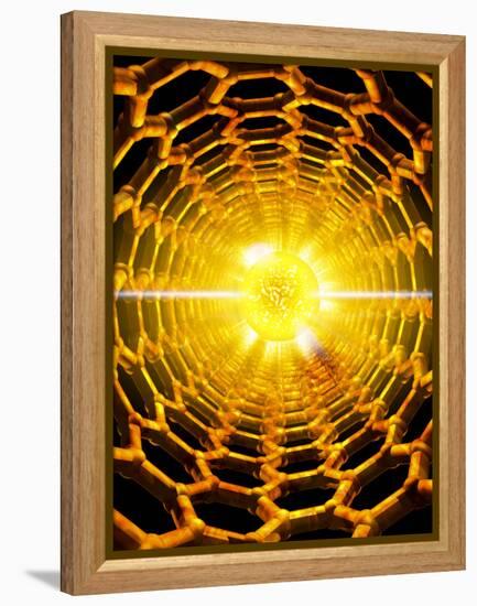 Nanotube Technology-Victor Habbick-Framed Premier Image Canvas