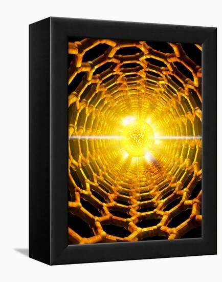 Nanotube Technology-Victor Habbick-Framed Premier Image Canvas