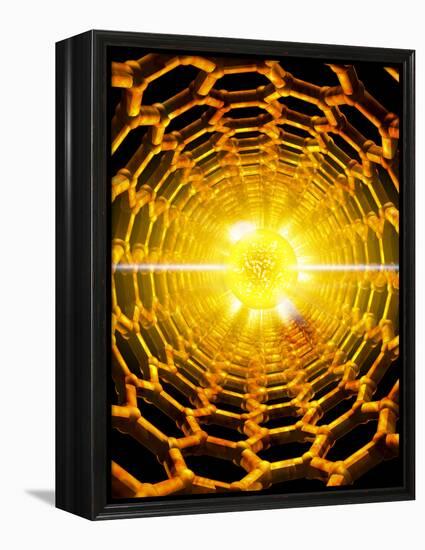 Nanotube Technology-Victor Habbick-Framed Premier Image Canvas