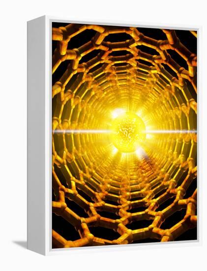 Nanotube Technology-Victor Habbick-Framed Premier Image Canvas