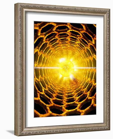 Nanotube Technology-Victor Habbick-Framed Photographic Print