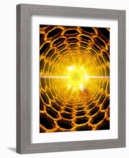 Nanotube Technology-Victor Habbick-Framed Photographic Print