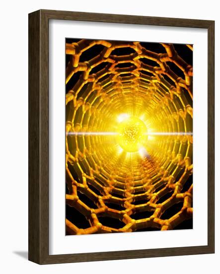 Nanotube Technology-Victor Habbick-Framed Photographic Print