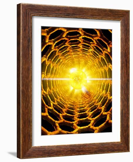 Nanotube Technology-Victor Habbick-Framed Photographic Print