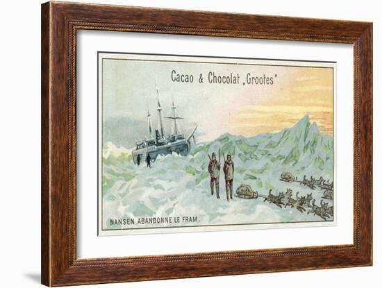 Nansen Abandons the Fram-null-Framed Giclee Print