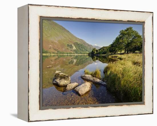 Nant Gwynant, Snowdonia National Park, Wales, Uk-David Wogan-Framed Premier Image Canvas