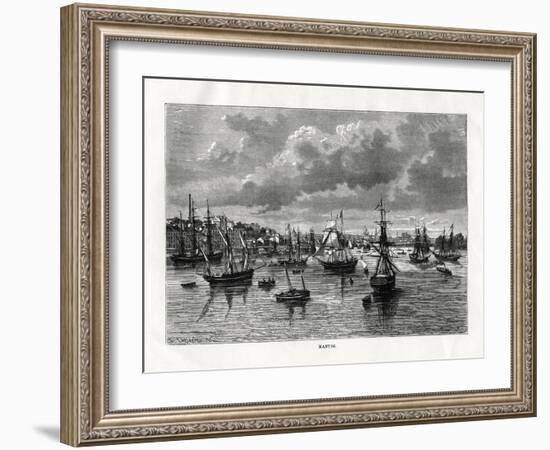 Nantes, France, 1879-C Laplante-Framed Giclee Print