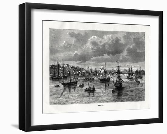 Nantes, France, 1879-C Laplante-Framed Giclee Print