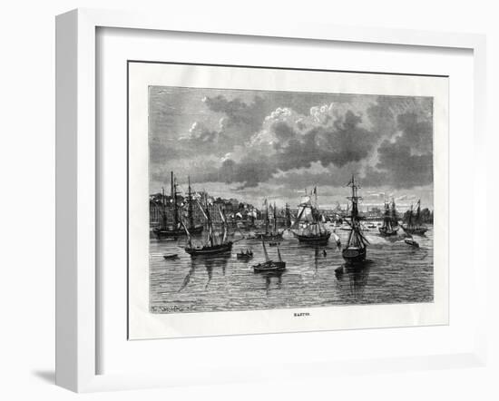 Nantes, France, 1879-C Laplante-Framed Giclee Print