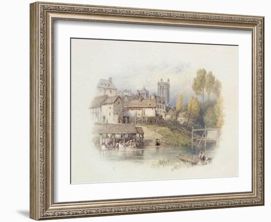 Nantes, France-Myles Birket Foster-Framed Giclee Print